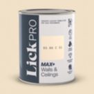 LickPro Max+ 1Ltr Cream BS 08 C 31 Matt Emulsion  Paint