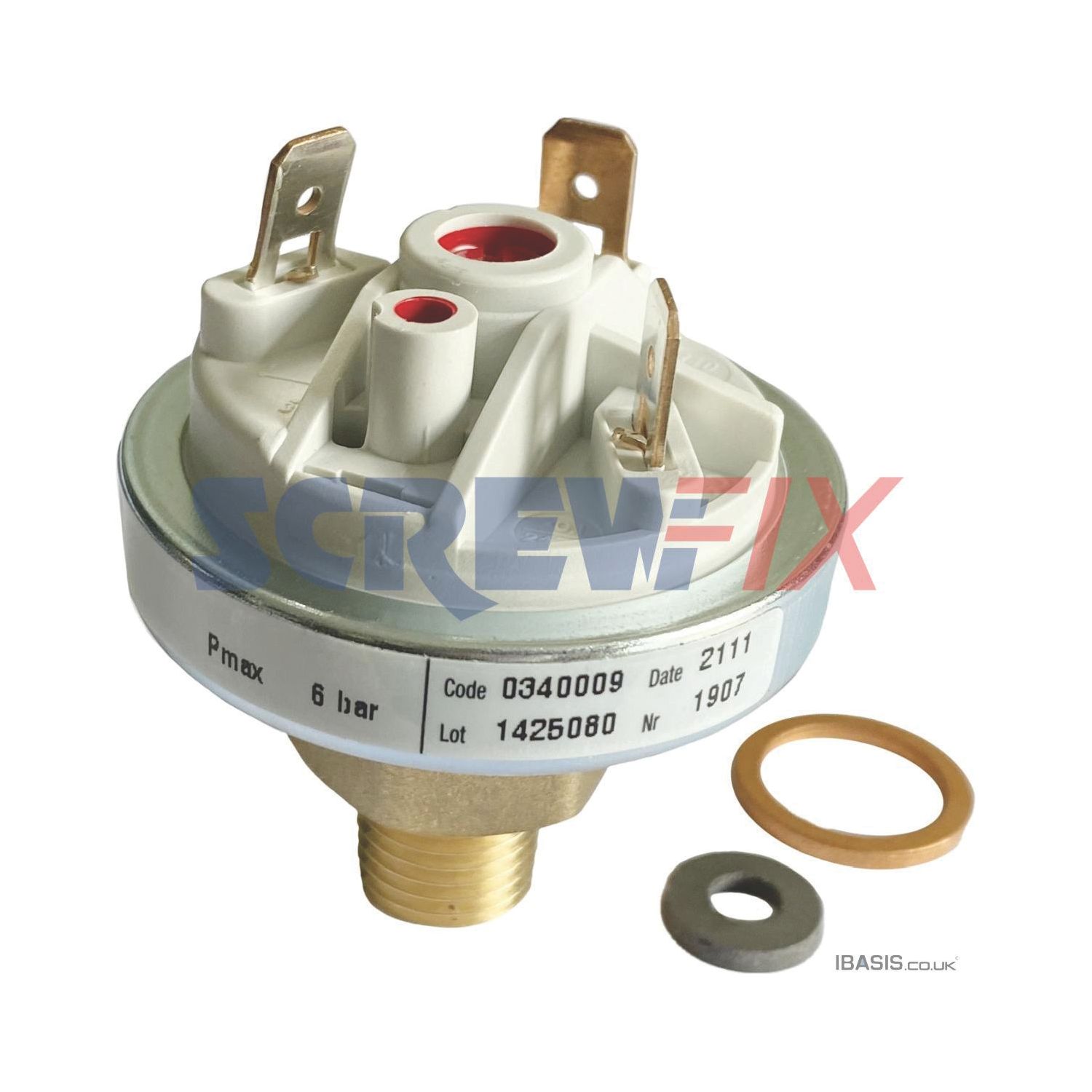 Baxi COM562034 1/4" Water Pressure Switch (528TP)
