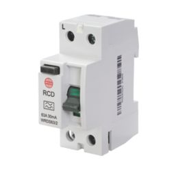 Wylex  63A 30mA DP A Curve  RCD