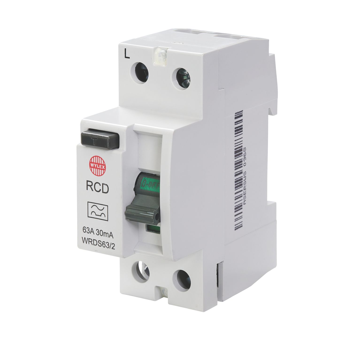 Wylex 63A 30mA DP A Curve RCD (528VF)