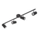 Inlight Harvey Linear 4-Light Spotlight Black