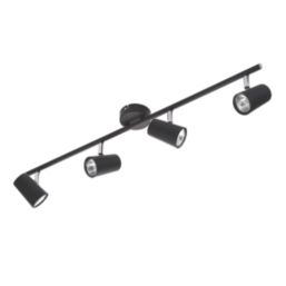 Inlight Harvey Linear 4-Light Spotlight Black