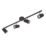 Inlight Harvey Linear 4-Light Spotlight Black
