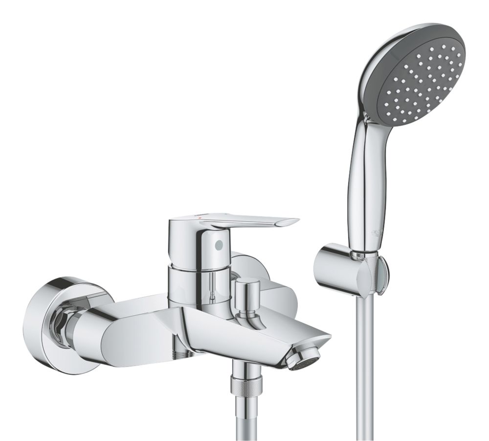 Grohe Quickfix Start Wall-Mounted Bath/Shower Mixer Set StarLight ...