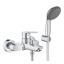 Grohe Quickfix Start Wall-Mounted  Bath/Shower Mixer Set StarLight Chrome