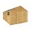 Mercia Modular 10' 6" x 18' (Nominal) Apex Shiplap T&G Timber Workshop