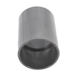 FloPlast  Straight Couplers 32mm x 32mm Grey 5 Pack