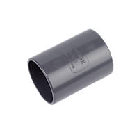 FloPlast  Straight Couplers 32 x 32mm Grey 5 Pack