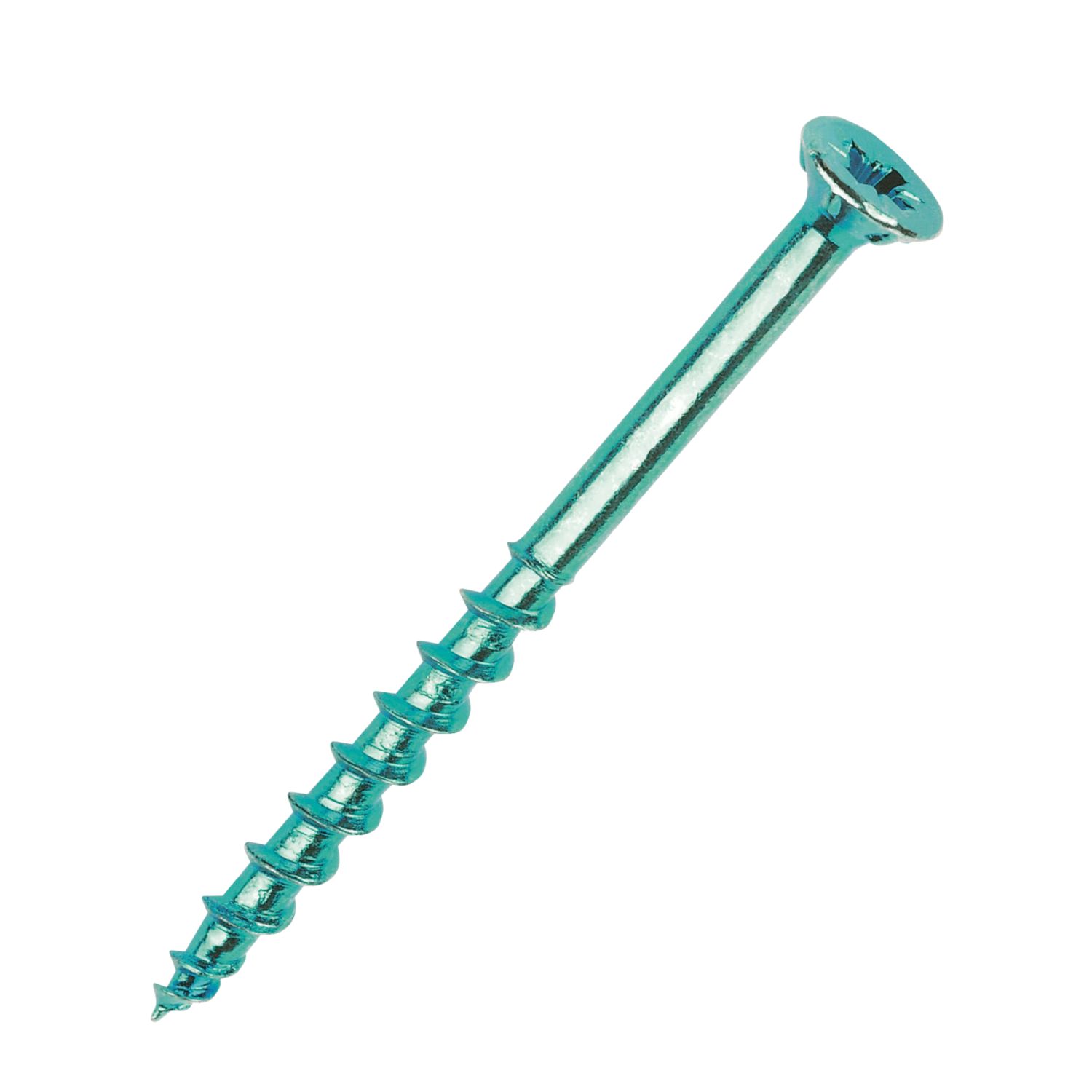 Floor-Tite PZ Double-Countersunk Thread Cutting Floorboard Screws 4.2mm x 45mm 200 Pack (52936)