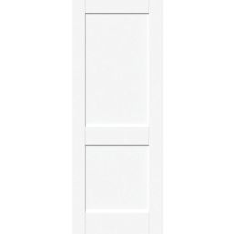 Green & Taylor  Satin Painted White Wooden Shaker Internal Fully-Finished Door 1981mm x 686mm