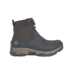 Muck Boots  Size 9  Dark Brown Waterproof Slip-On Non Safety Work Boots