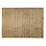 Forest Vertical Board Closeboard  Garden Fencing Panel Natural Timber 6' x 4' Pack of 3