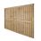Forest Vertical Board Closeboard  Fence Panels Natural Timber 6' x 4' Pack of 3
