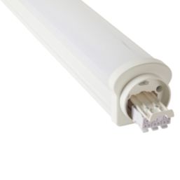 4lite  Single 2ft LED ECO Non-Corrosive Batten 6500K 10W - 19W 1200 - 2100lm 220-240V