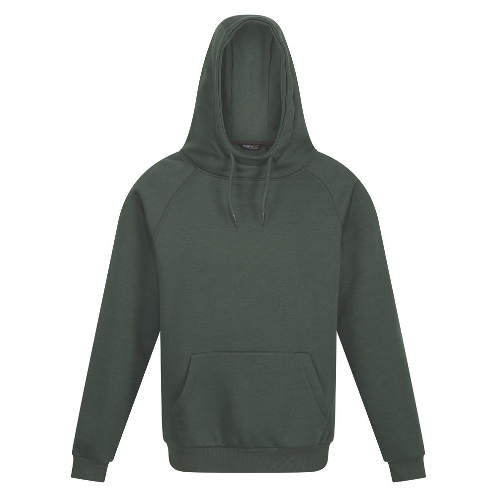 Regatta Pro Overhead Hoodie Dark Green Small 37" Chest Screwfix