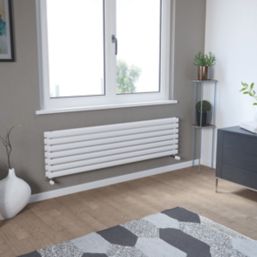 Ximax Fortuna 410mm x 1500mm 3805BTU White Horizontal Designer Radiator