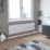 Ximax Fortuna 410mm x 1500mm 3805BTU White Horizontal Designer Radiator