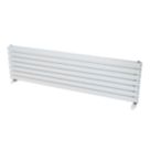 Ximax Fortuna 410mm x 1500mm 3805BTU White Horizontal Designer Radiator