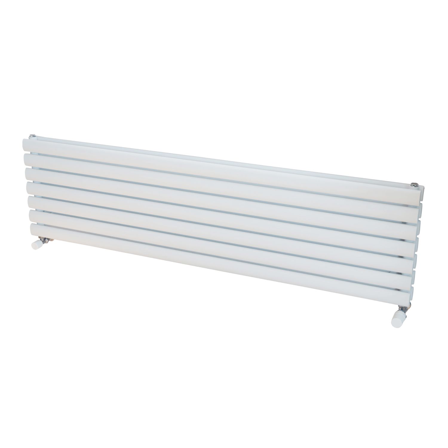 Ximax Fortuna 410mm x 1500mm 3805BTU White Horizontal Designer Radiator (529TP)