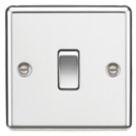 Knightsbridge  20A 1-Gang DP Control Switch Polished Chrome