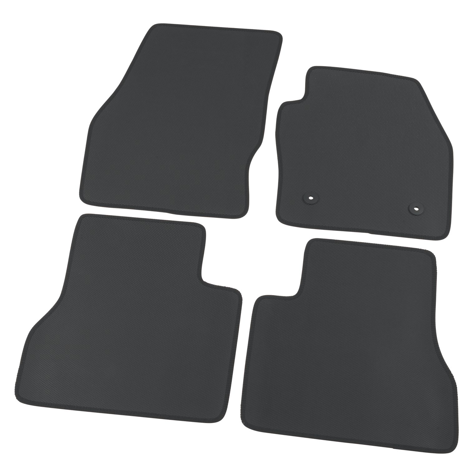 Unique Products Ford Tourneo Connect 5 Seater 2015 - 2022 Rubber Automotive Mat 4 Pieces (529VE)