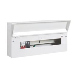 MK Sentry  21-Module 21-Way Part-Populated High Integrity Main Switch Consumer Unit with SPD
