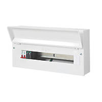 MK Sentry  21-Module 21-Way Part-Populated High Integrity SPD Enclosure Kit Consumer Unit with SPD