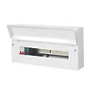 MK Sentry  21-Module 21-Way Part-Populated High Integrity SPD Enclosure Kit Consumer Unit with SPD