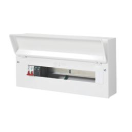 MK Sentry  21-Module 21-Way Part-Populated High Integrity Main Switch Consumer Unit with SPD