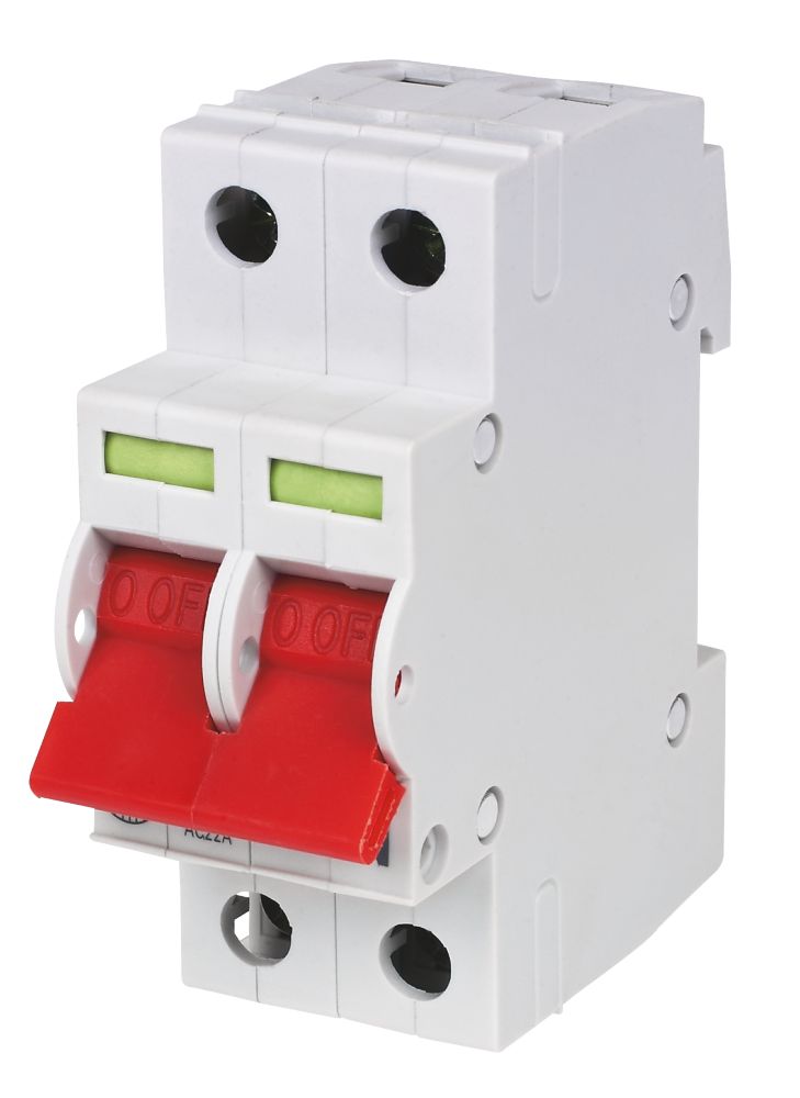 Wylex NH / NM 100A DP  Main Switch Disconnector