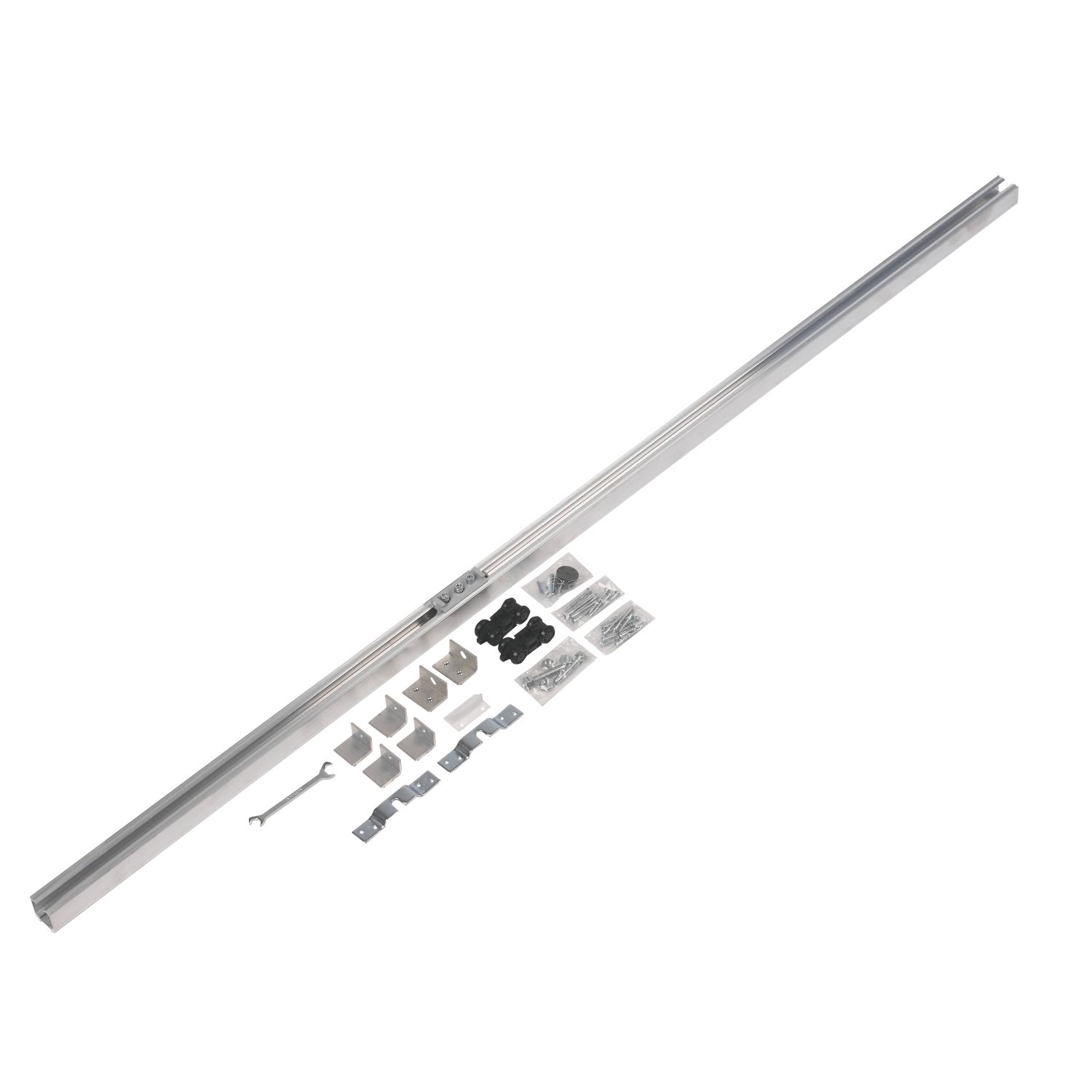 Henderson Husky 100 H100/15A 1-Door Sliding Track System Silver 1500mm (5305J)
