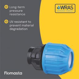 Flomasta  MDPE Female Adaptor 25mm x 1/2"