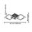 Eglo Paranday-Z LED Smart Ceiling Light Black 15.5W 1800lm