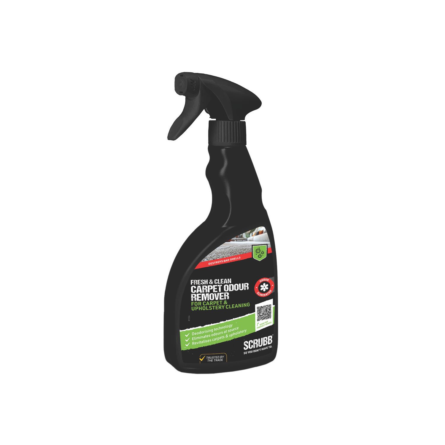 Scrubb Carpet Odour Remover Spray 500ml (530EH)