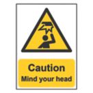 Essentials "Caution Mind Your Head" Sign 210mm x 148mm