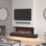 Be Modern Pryzm Arteon 1250-3SL Black Remote Control Wall-Mounted Electric Inset Fire 1495mm x 380mm
