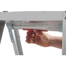 Werner LEANSAFE X3 Aluminium 2.9m Combination Ladder