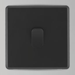 Arlec  10A 1-Gang Intermediate Switch Black