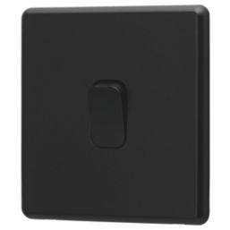 Arlec  10A 1-Gang Intermediate Switch Black