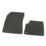Unique Products Vauxhall Combo Electric 2021 Rubber Automotive Mat 2 Pieces