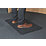 COBA Europe Alba Anti-Fatigue Floor Mat Anthracite 1m x 0.6m x 14mm