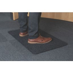 COBA Alba Anti-Fatigue Floor Mat Anthracite 1m x 0.6m x 14mm
