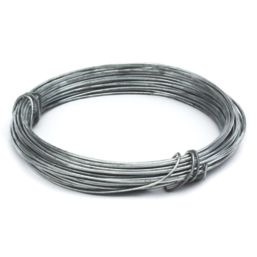 Aluminum Wire Craft Metal, 16 Gauge, 1.5mm, 10-Yard, Silver