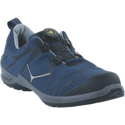 Delta Plus Positano  Size 5  Blue   Steel Toe Cap Safety Trainers