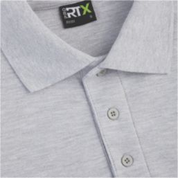 Pro RTX  Personalised Polo Shirt Heather Grey 2X Large 48 / 50" Chest