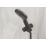 Bristan Frammento Black 150mm Deck Mounted Dual Control Manual Shower Mixer Tap