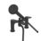 Bristan Frammento Black 150mm Deck Mounted Dual Control Manual Shower Mixer Tap