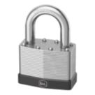 Smith & Locke  Laminated Steel   Closed Shackle  Padlock 30mm