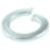 Easyfix Steel Split Ring Washers M5 x 1.2mm 100 Pack