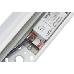 Knightsbridge BATSC Single 4ft Maintained or Non-Maintained Switchable Emergency LED Batten With Microwave Sensor 18/32W 2600 - 4490lm 230V